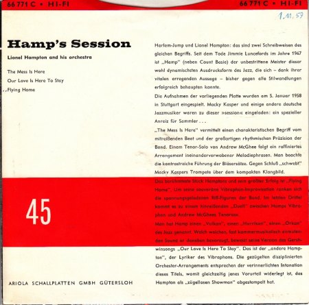 LIONEL HAMPTON-EP Hamp's Session - CV RS -.jpg
