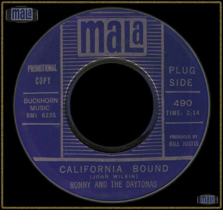 RONNY &amp; THE DAYTONAS - CALIFORNIA BOUND_IC#002.jpg