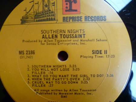 Toussaint, Allen - Southern Nights.JPG