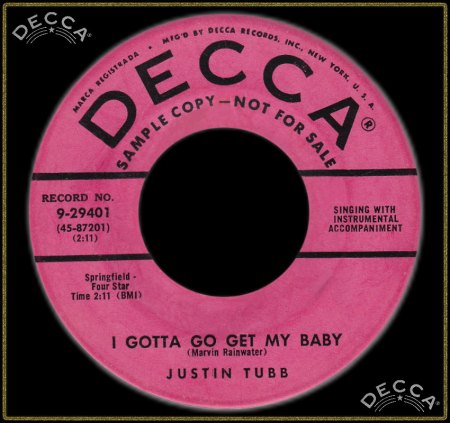 JUSTIN TUBB - I GOTTA GET MY BABY_IC#003.jpg