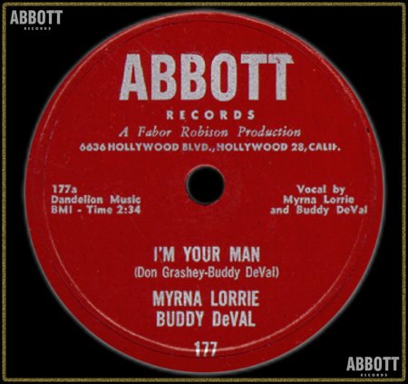 MYRNA LORRIE &amp; BUDDY DE VAL - I'M YOUR MAN_IC#002.jpg
