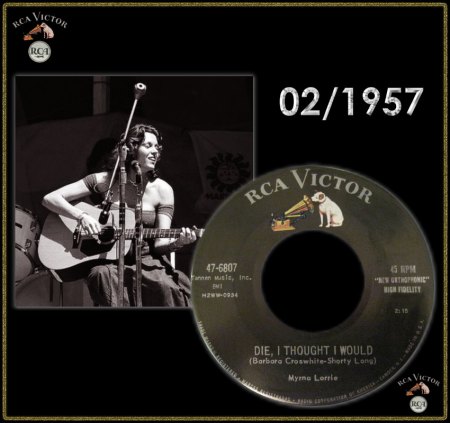 MYRNA LORRIE - DIE I THOUGHT I WOULD_IC#001.jpg