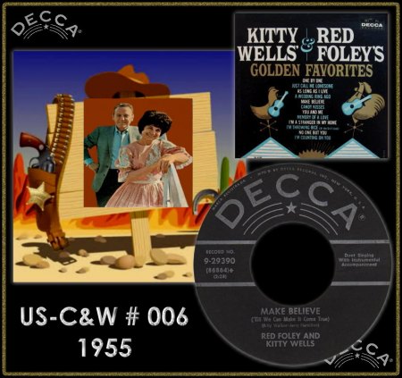 RED FOLEY &amp; KITTY WELLS - MAKE BELIEVE (TIL WE CAN MAKE IT COME TRUE)_IC#001.jpg