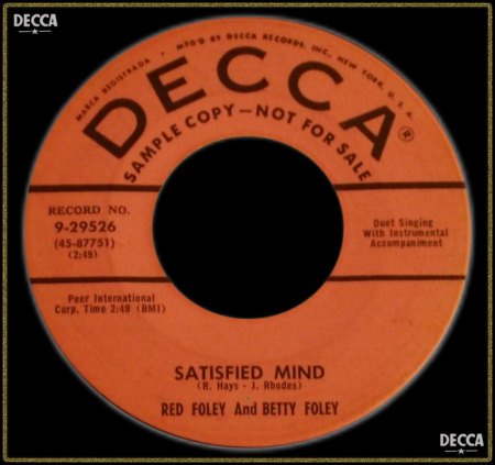 RED FOLEY &amp; BETTY FOLEY - SATISFIED MIND_IC#004.jpg