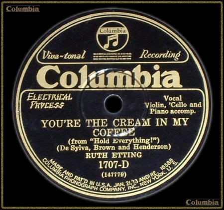RUTH ETTING - YOU'RE THE CREAM IN MY COFFEE_IC#002.jpg