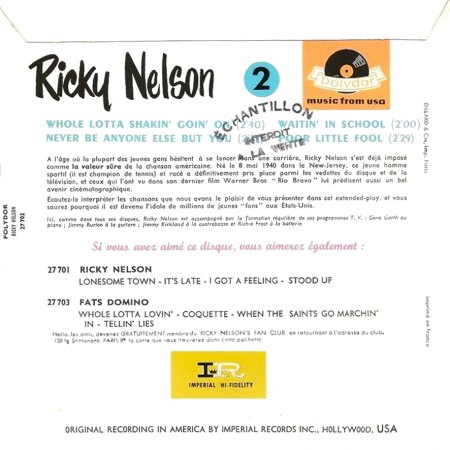 EP Ricky Nelson arr  Polydor 27702 France.jpg