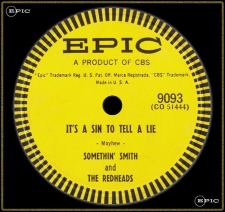SOMETHIN' SMITH &amp; THE REDHEADS - IT'S A SIN TO TELL A LIE_IC#002.jpg