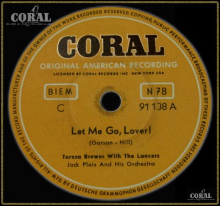 TERESA BREWER - LET ME GO LOVER_IC#009.jpg