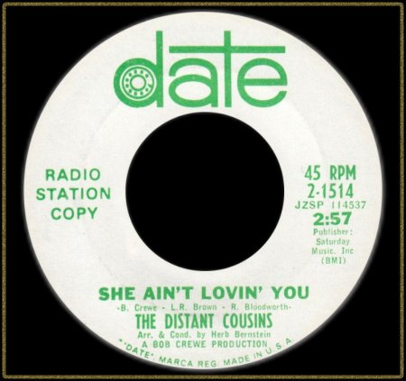 DISTANT COUSINS - SHE AIN'T LOVIN' YOU_IC#003.jpg