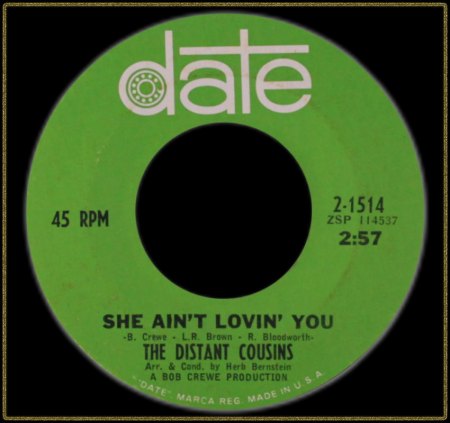 DISTANT COUSINS - SHE AIN'T LOVIN' YOU_IC#002.jpg