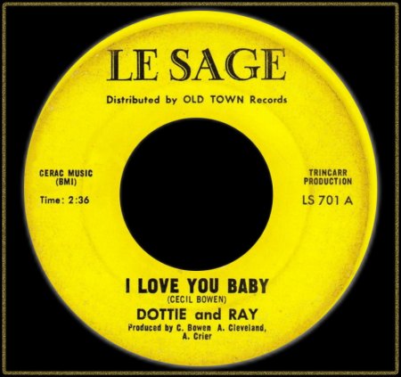 DOTTIE &amp; RAY - I LOVE YOU BABY_IC#002.jpg