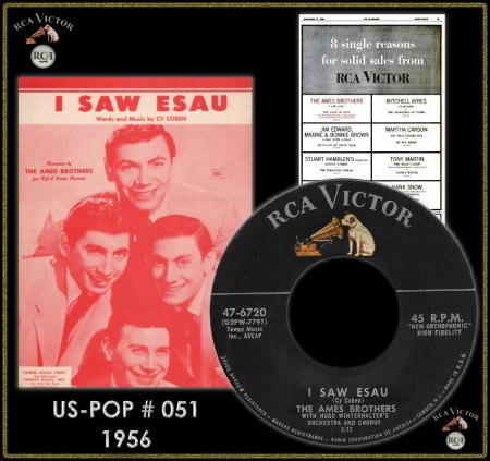 AMES BROTHERS - I SAW ESAU_IC#001.jpg