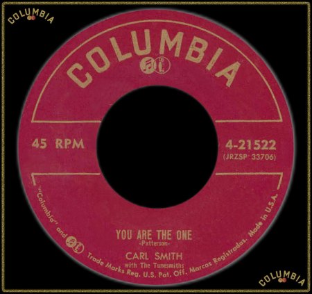 CARL SMITH - YOU ARE THE ONE_IC#002.jpg