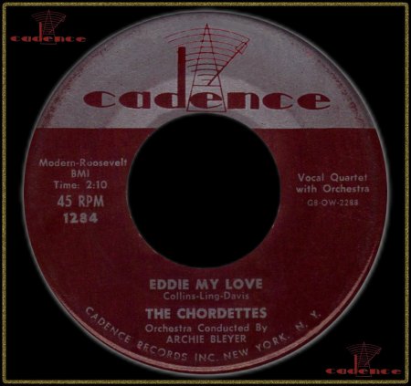 CHORDETTES - EDDIE MY LOVE_IC#002.jpg