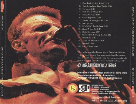 Dawson, Ronnie - Just Rockin' &amp; Rollin'  (3).JPG