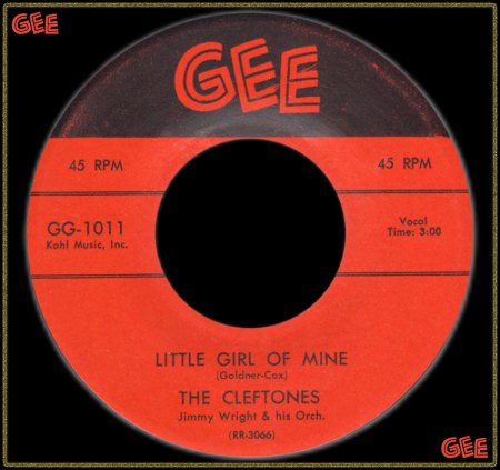 CLEFTONES - LITTLE GIRL OF MINE_IC#003.jpg