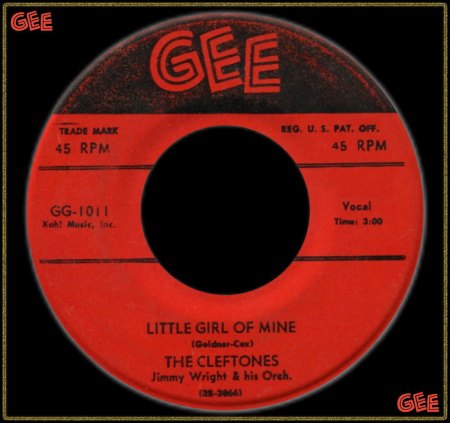 CLEFTONES - LITTLE GIRL OF MINE_IC#004.jpg