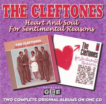 Cleftones - Heart &amp; soul - For sentimental reasons 2 On 1 .jpg