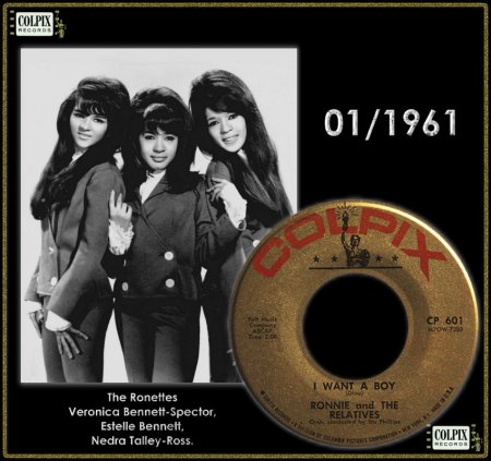 RONNIE &amp; THE RELATIVES (THE RONETTES) - I WANT A BOY_IC#001.jpg