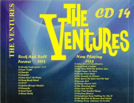 Ventures - CD 14 Rock and Roll forever &amp; Now playing  (2).jpg