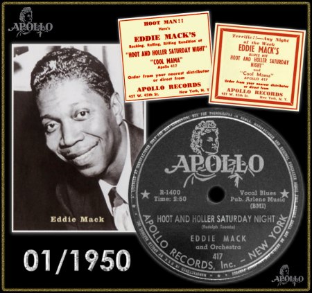 EDDIE MACK - HOOT &amp; HOLLER SATURDAY NIGHT_IC#001.jpg