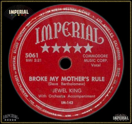 JEWEL KING - BROKE MY MOTHER'S RULE_IC#002.jpg