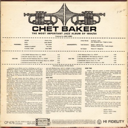 Baker, Chet - Most important Jazz Album of 1964-65 Colpix LP (4)_Bildgröße ändern.jpg