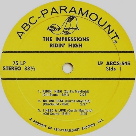 Impressions - Ridin' high - Mini-LP (2).jpg