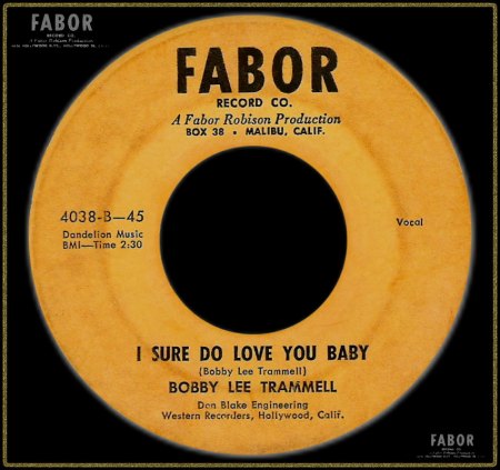 BOBBY LEE TRAMMELL - I SURE DO LOVE YOU BABY_IC#002.jpg