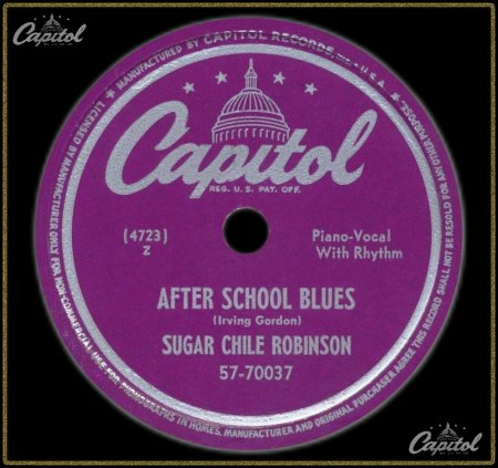 SUGAR CHILE ROBINSON - AFTER SCHOOL BLUES_IC#002.jpg