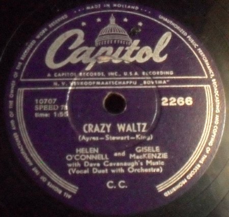 O'Connell, Helen &amp; Gisele MacKenzie - Crazy waltz_Bildgröße ändern.jpg