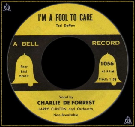 CHARLIE DE FORREST - I'M A FOOL TO CARE_IC#003.jpg