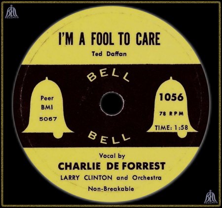 CHARLIE DE FORREST - I'M A FOOL TO CARE_IC#002.jpg