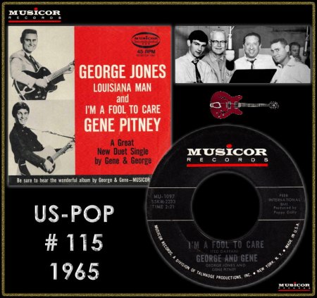 GEORGE &amp; GENE (GEORGE JONES &amp; GENE PITNEY) - I'M A FOOL TO CARE_IC#001.jpg