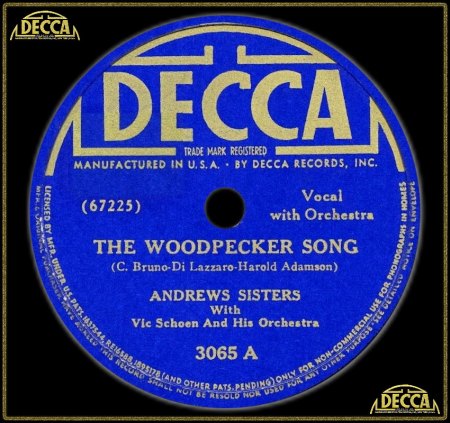 ANDREWS SISTERS - THE WOODPECKER SONG_IC#002.jpg