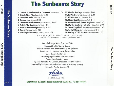 The Sunbeams - The Story - Back.jpg