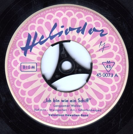 VALENTINOS HAWAIIAN-BAND - Ich bin wie ein Schiff -A-.jpg