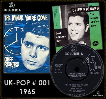 CLIFF RICHARD - THE MINUTE YOU'RE GONE_IC#001.jpg