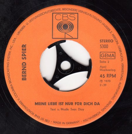 BERND SPIER - Meine Liebe ist nur für Dich da -B-.jpg