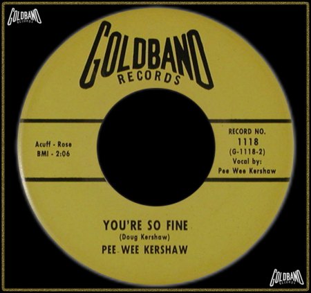 PEE WEE KERSHAW - YOU'RE SO FINE_IC#002.jpg