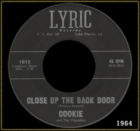 COOKIE &amp; THE CUPCAKES - CLOSE UP THE BACK DOOR_IC#003.jpg