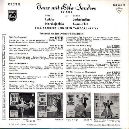 BELA SANDERS-EP - Let Kiss - CV RS -.jpg