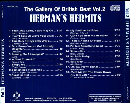 Herman's Hermits - Gallery of British Beat Vol 2--.jpeg