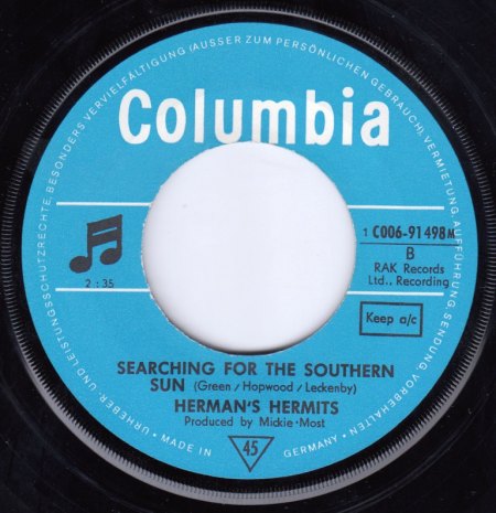 HERMAN'S HERMITS - Searching for the southern sun _b-.jpg