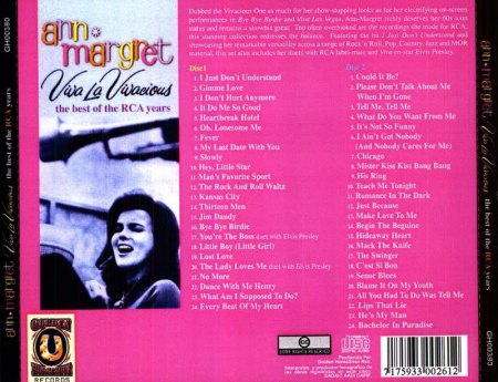 Ann-Margret - Viva la vivacious - Best of RCA years DCD .jpeg