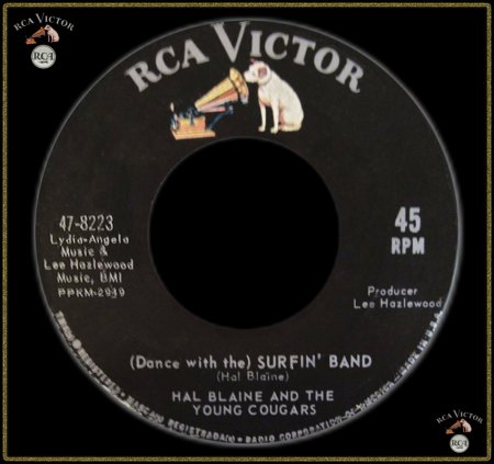 HAL BLAINE &amp; THE YOUNG COUGARS - (DANCE WITH THE) SURFIN' BAND_IC#002.jpg
