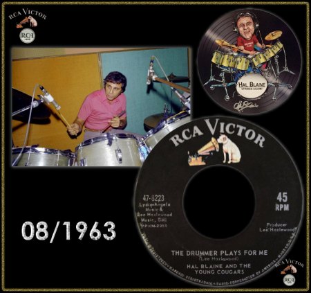 HAL BLAINE &amp; THE YOUNG COUGARS - THE DRUMMER PLAYS FOR ME_IC#001.jpg