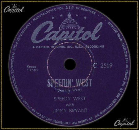 SPEEDY WEST WITH JIMMY BRYANT - SPEEDIN' WEST_IC#002.jpg