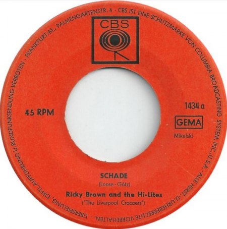 Brown, Ricky &amp; the Hi-Lites CBS 1434_3.jpg