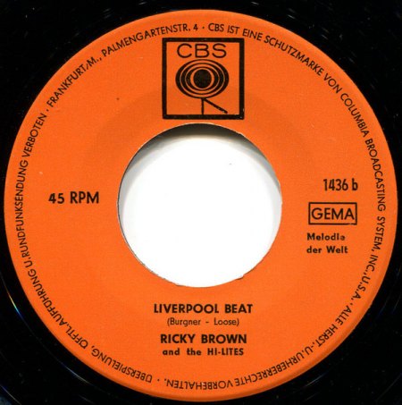 Brown, Ricky &amp; the Hi-Lites CBS 1436_1.jpg